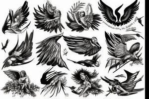 Icarus tattoo idea