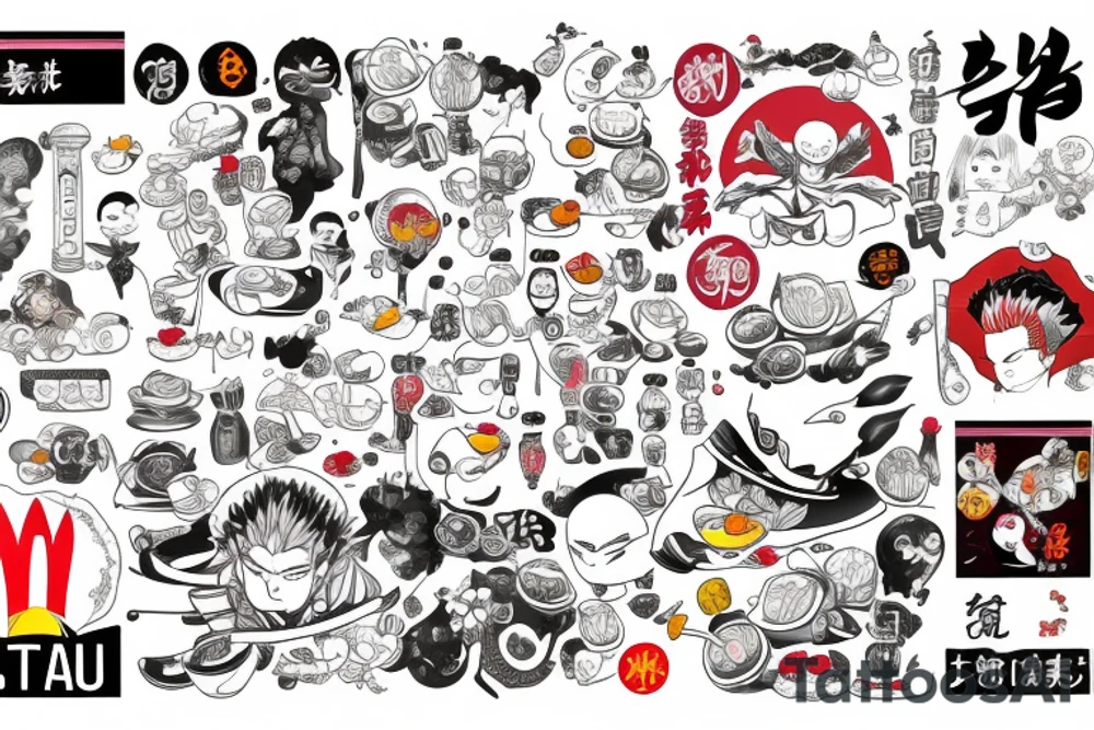 Saitama McDonald's tattoo idea