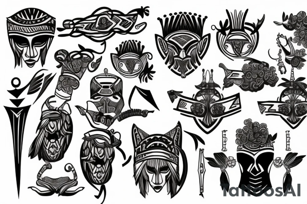 Zeus tattoo idea