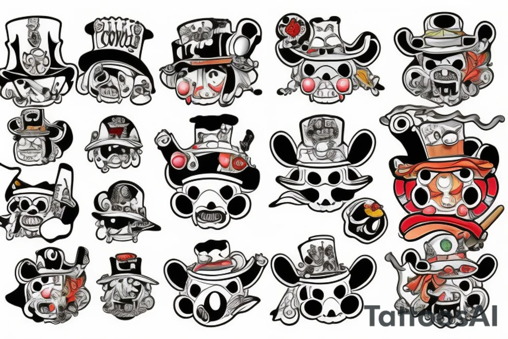 tony chopper evil tattoo idea