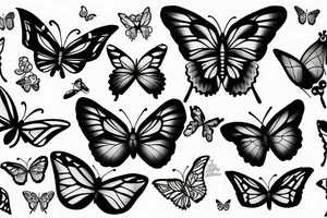 butterfly tattoo idea