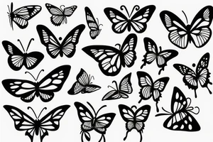 butterfly tattoo idea