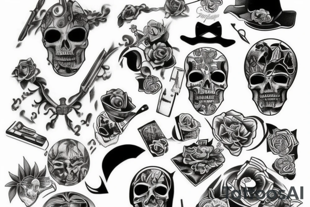 gangsta tattoo tattoo idea