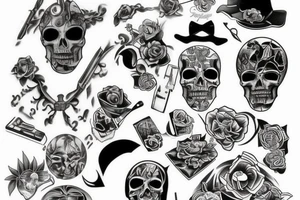 gangsta tattoo tattoo idea