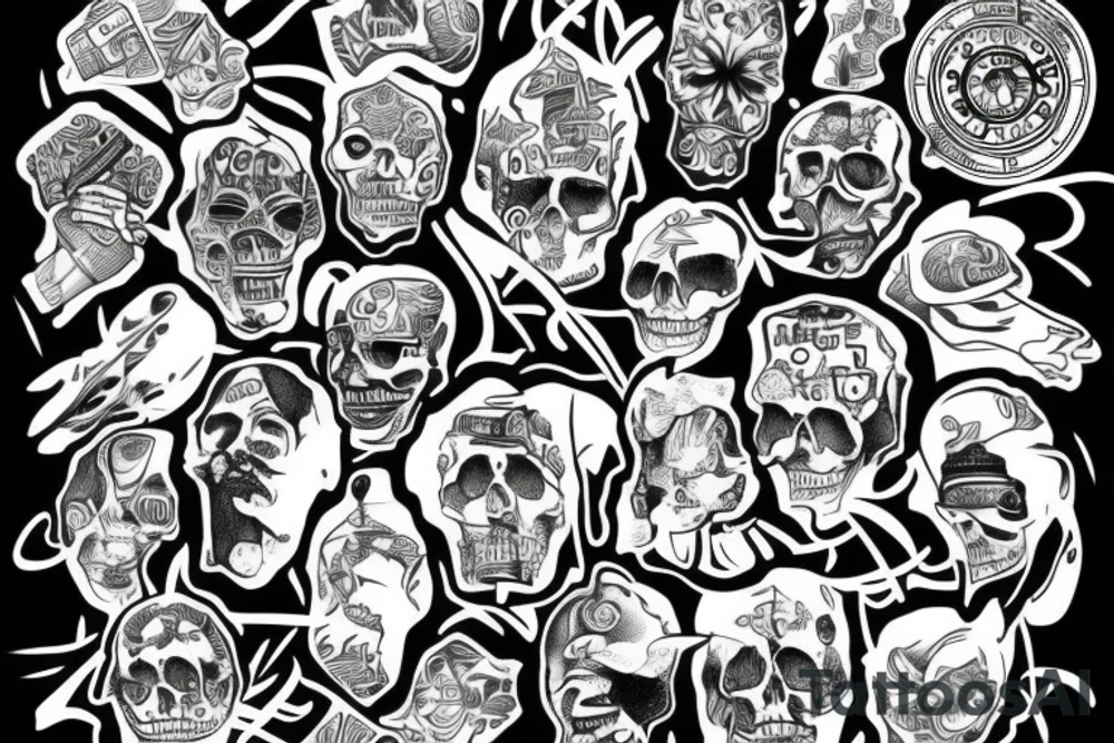 gangsta tattoo tattoo idea