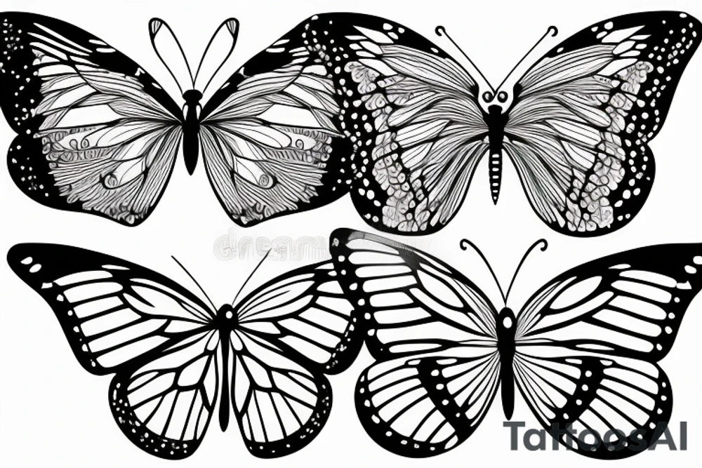 butterfly tattoo idea