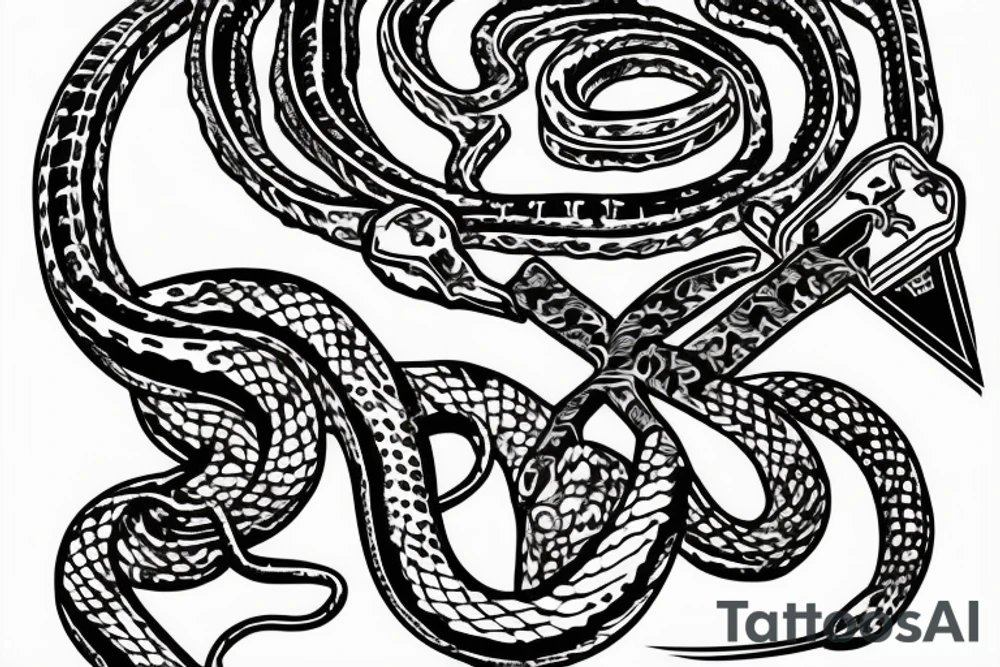 Jesus on the cross, god’s son, snake, romanian army,tiger tattoo idea