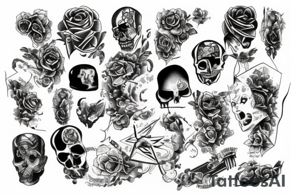 gangsta tattoo tattoo idea