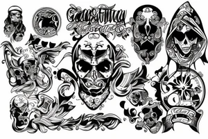 gangsta tattoo tattoo idea