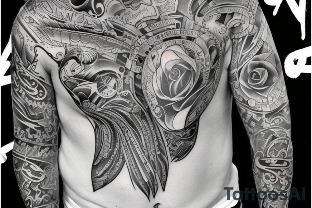 gangsta tattoo tattoo idea