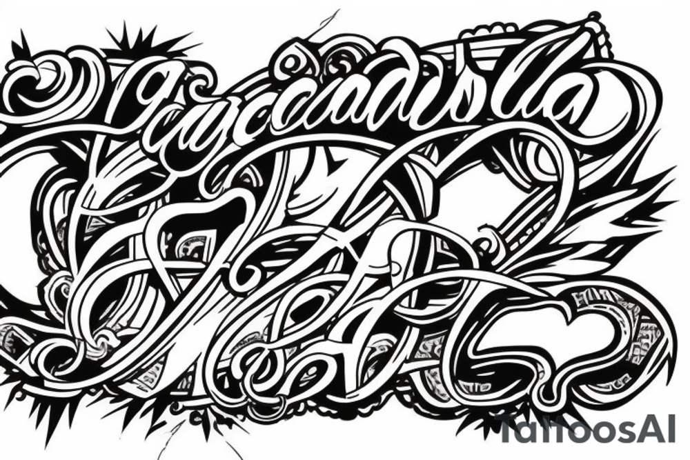 gangsta tattoo tattoo idea