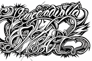 gangsta tattoo tattoo idea