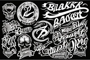 Blackout tattoo idea