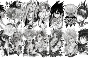 Seven deadly sins tattoo idea