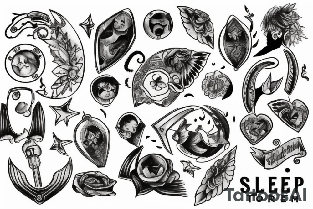 Sleep Token tattoo idea