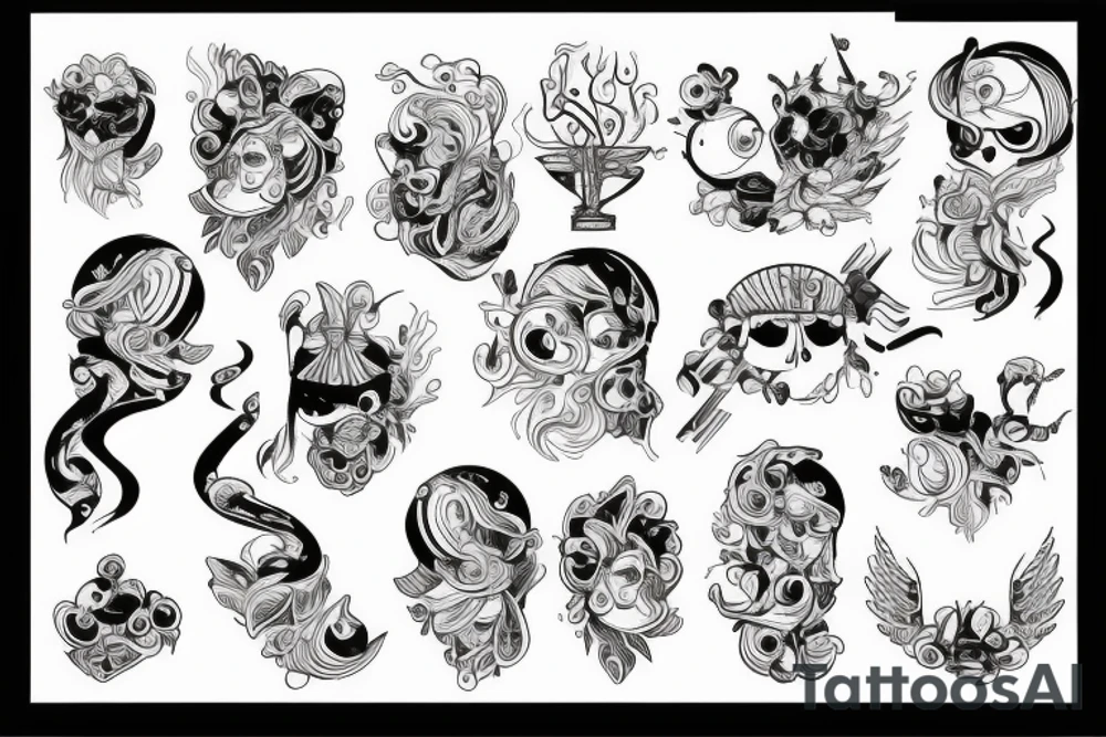 Zmęczony przez życie kaczor donald tattoo idea