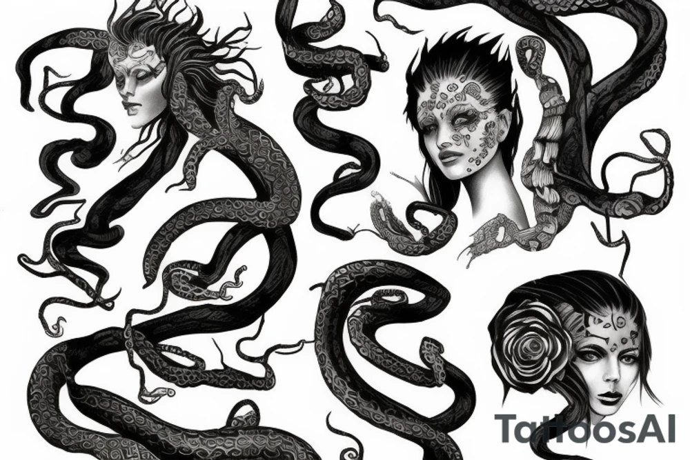 Medusa tattoo idea