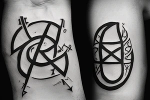 Nordic rune tattoo idea