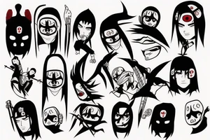 Itachi uchiha tattoo idea