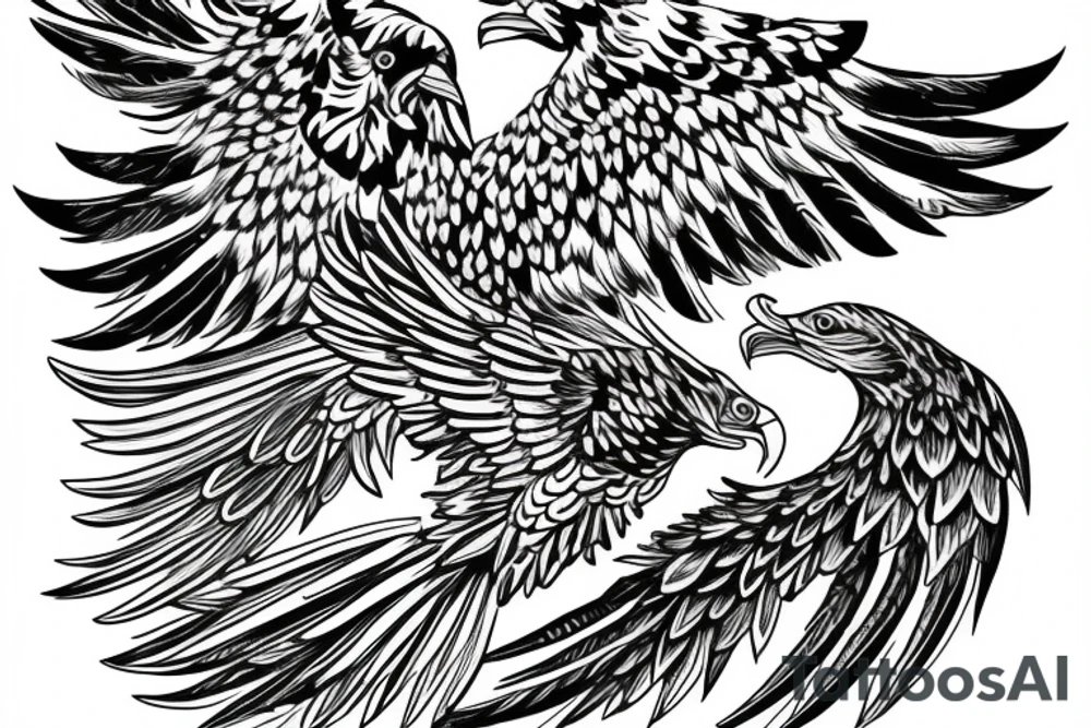 Polish eagle tattoo idea