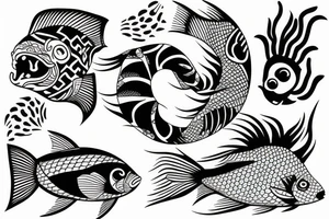 fish tattoo idea