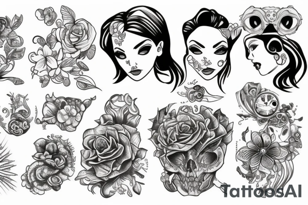 Syrena tattoo idea