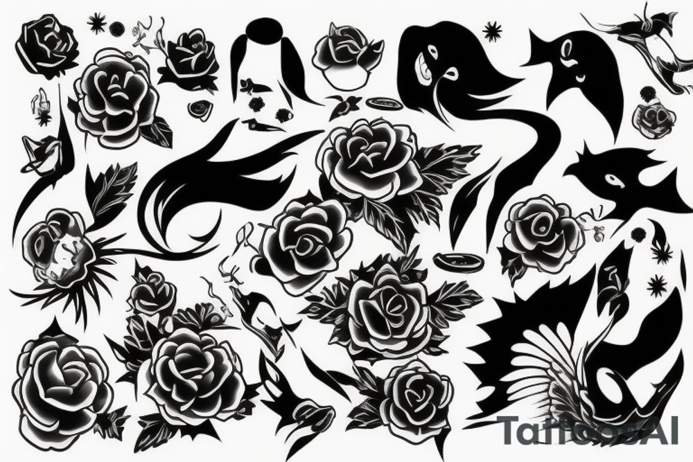 Something on neck tattoo idea