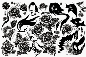 Something on neck tattoo idea