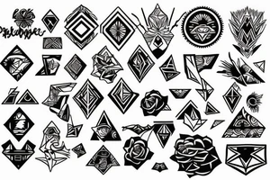 Aggressive tattoo idea