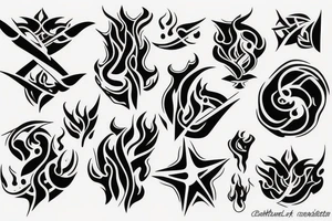 Fire fire tattoo idea