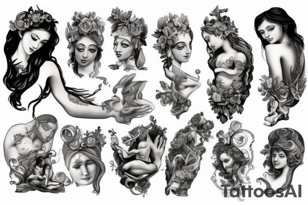 Greek mythology tattoo idea
