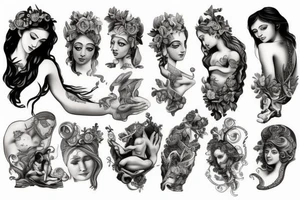 Greek mythology tattoo idea