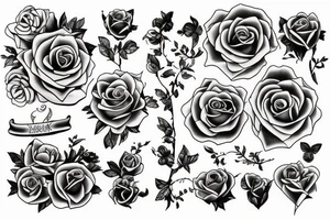 Romantic tattoo idea