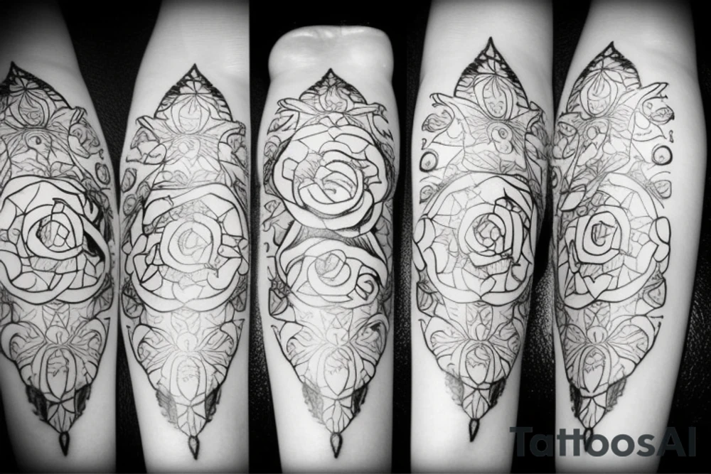 Romantic tattoo idea