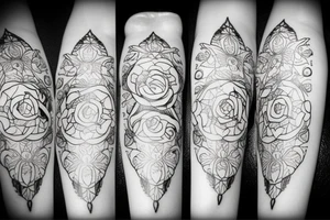 Romantic tattoo idea