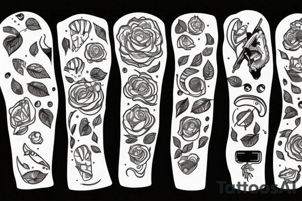 Pies łajka zachodniosyberyjska tattoo idea