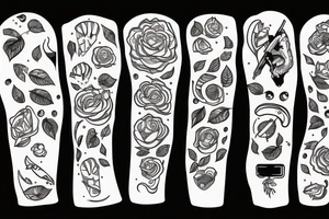 Pies łajka zachodniosyberyjska tattoo idea
