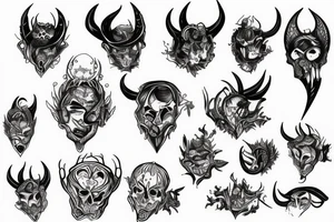 Devil Asta tattoo idea