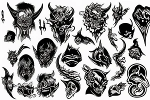 Devil Asta tattoo idea