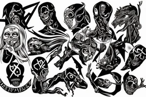 Antifa tattoo idea