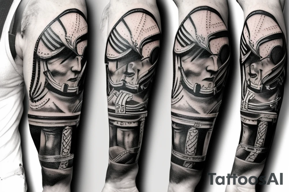 gladiator tattoo idea