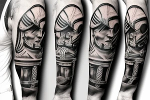 gladiator tattoo idea