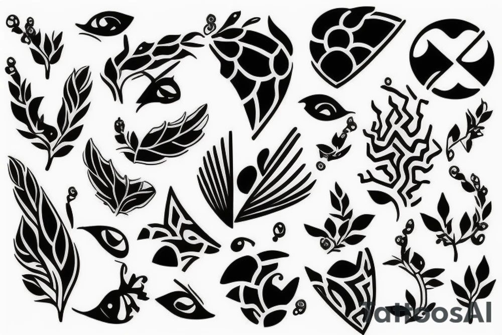 Pies tattoo idea