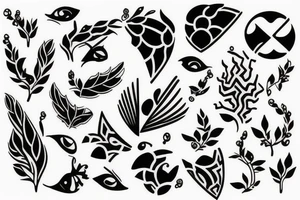 Pies tattoo idea