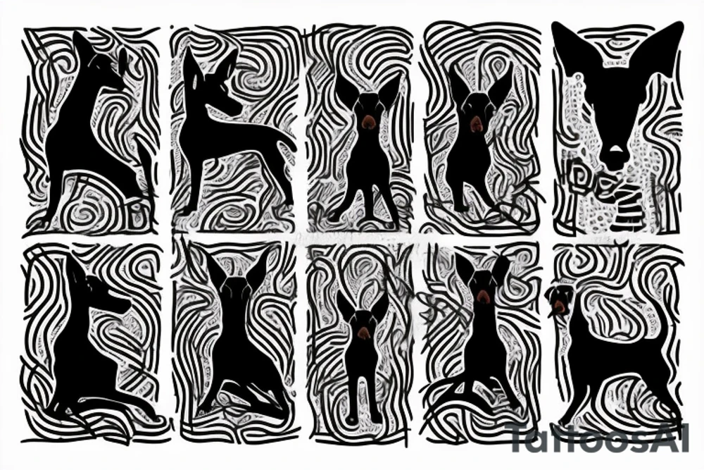 doberman tattoo idea
