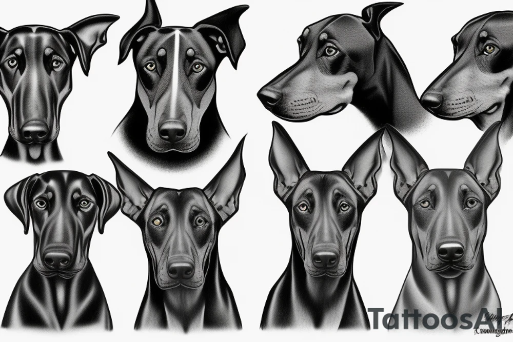 doberman tattoo idea