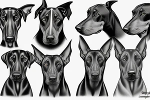 doberman tattoo idea