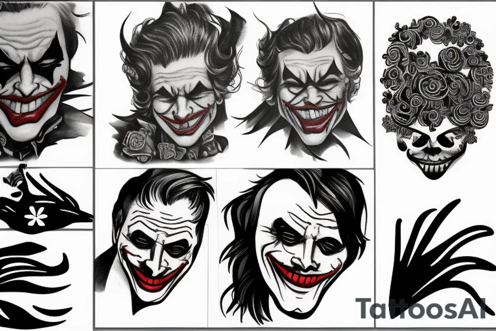 Joker tattoo idea