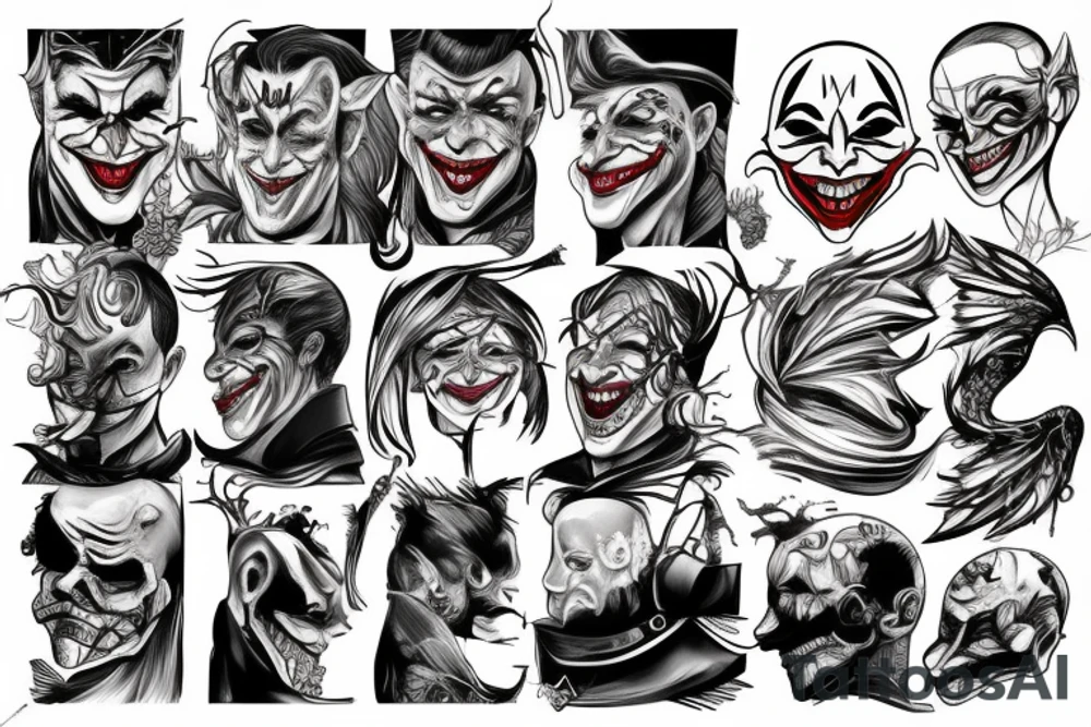 Joker tattoo idea