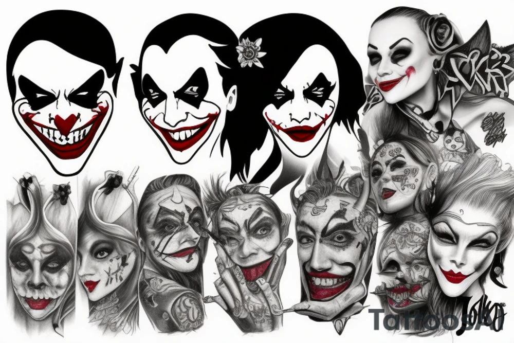 Joker tattoo idea